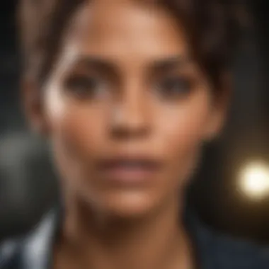 Halle Berry delivering a powerful emotional performance