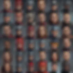 A collage of iconic superhero characters from HBO Max shows