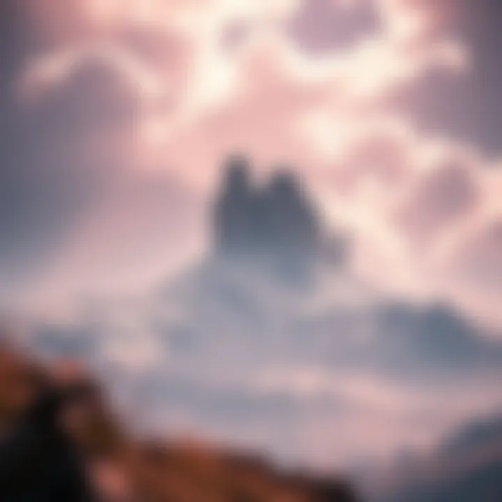 Concept art showcasing the vast landscapes of Horizon Forbidden West