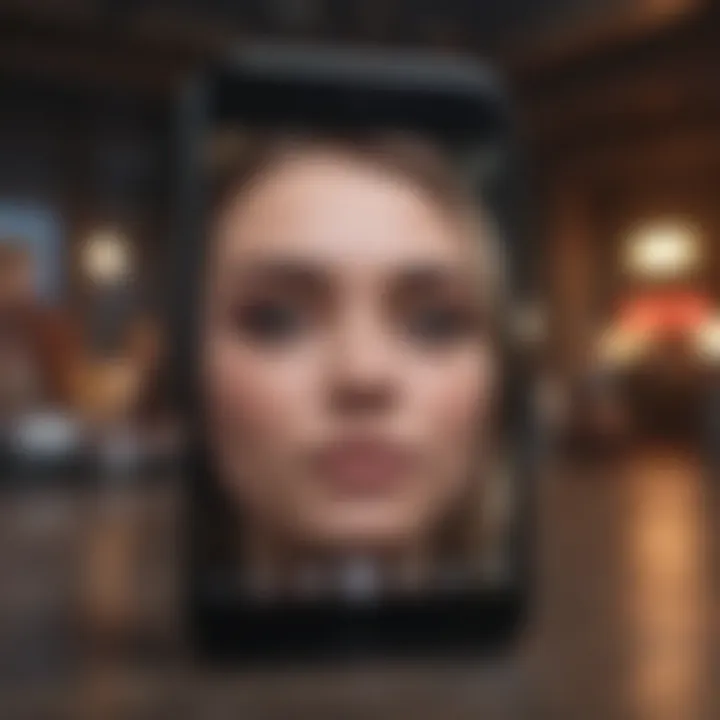 A completed Instagram Story showcasing personalized visual storytelling