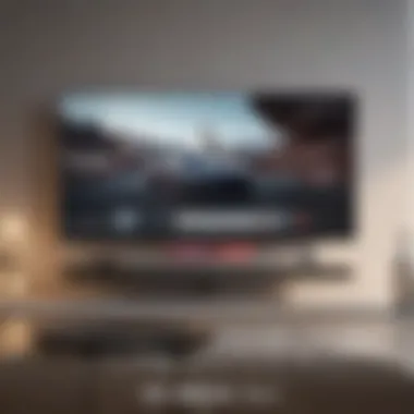 Samsung TV showing connected devices menu