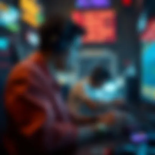 Understanding Idle Game Mechanics Conceptual illustration of idle game mechanics