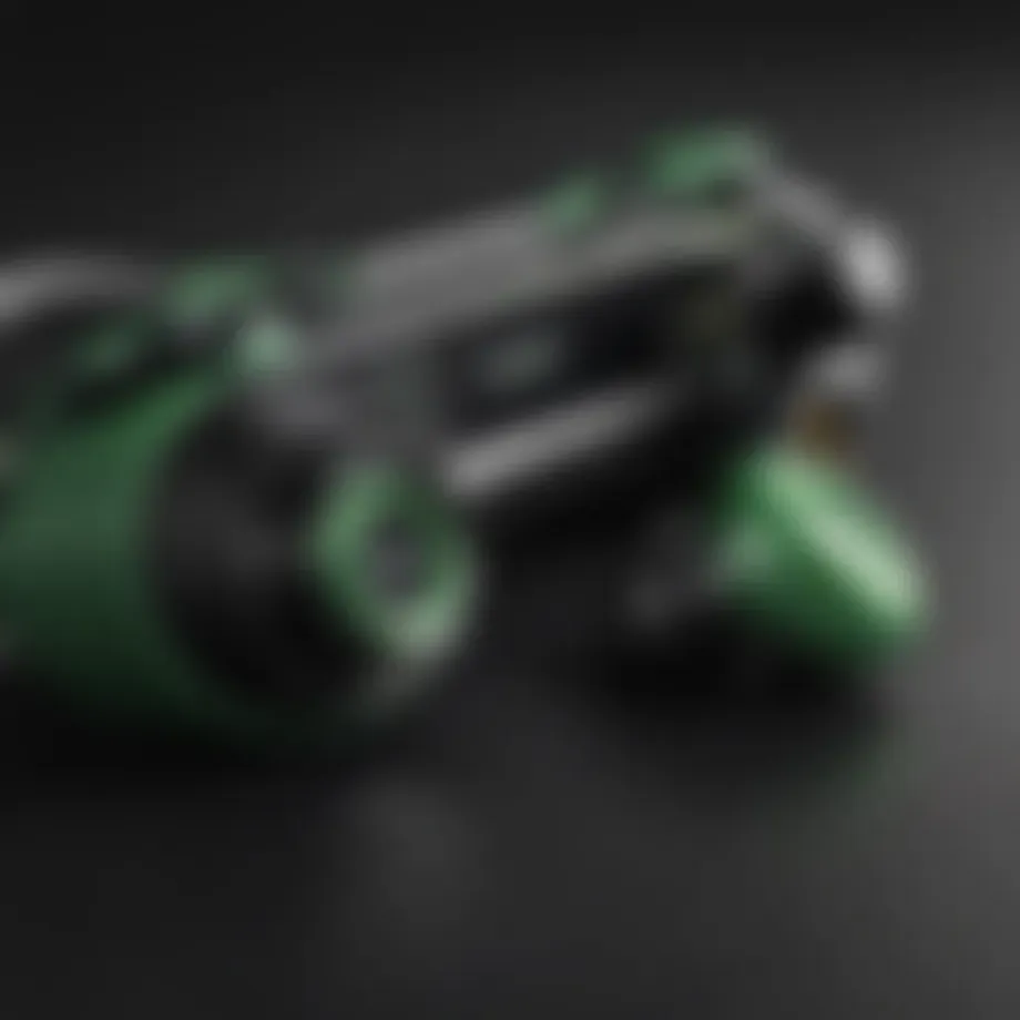 Wireless earbuds paired with Xbox One console