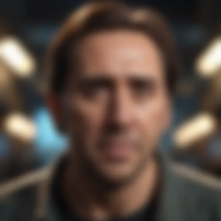 Nicholas Cage Portraying a Complex Emotional Range