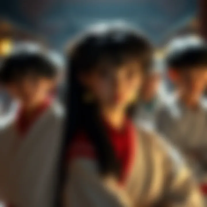 The diverse cast of characters in Inuyasha