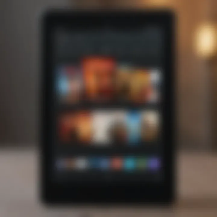 Elegant Kindle Fire Display