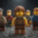 LEGO video game character lineup