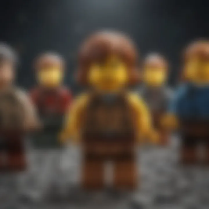 LEGO video game character lineup