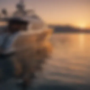 Luxurious Yachting Sunset