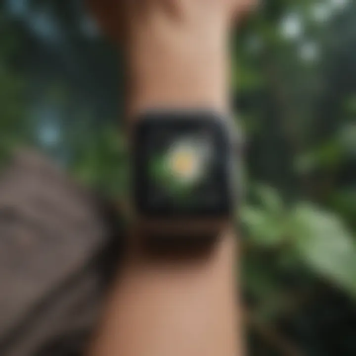 Nature-Inspired Wallpaper on Apple Watch