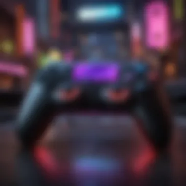 Neon-infused Controller Innovation Neon-infused Controller Innovation