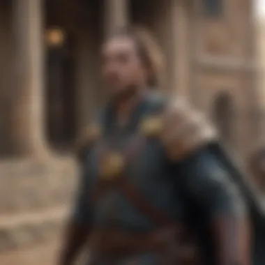 Epic Historical Drama Dramatic backdrop of a historical epic