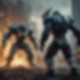 Epic battle between Jaegers and Kaiju