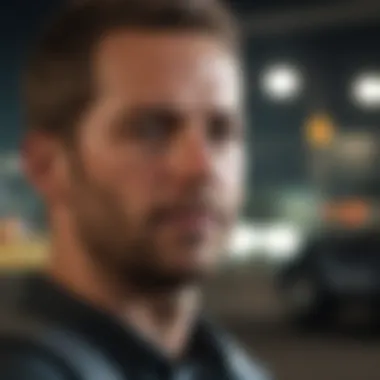 Emotional Tribute Paul Walker's character, Brian O'Conner, in a heartfelt moment