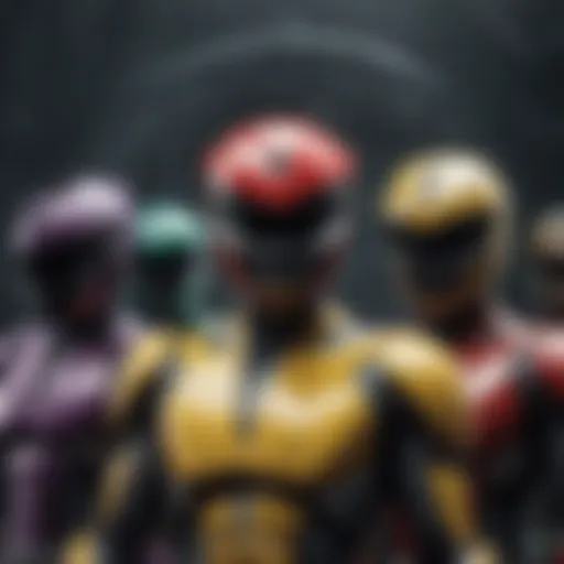 The evolution of Power Rangers movie posters showcasing different artistic styles.