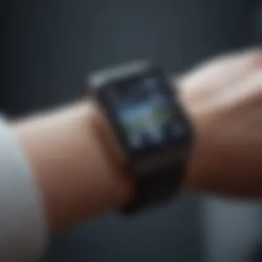 Premium iWatch features demonstrating cutting-edge innovation