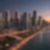 A vibrant Miami skyline reflecting the essence of the series.