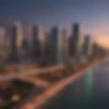 A vibrant Miami skyline reflecting the essence of the series.