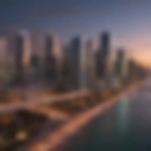 A vibrant Miami skyline reflecting the essence of the series.