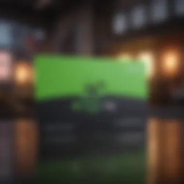 Digital activation process of a Spotify gift card