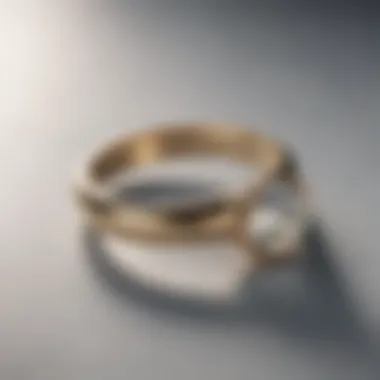 A tranquil setting highlighting a ring that embodies personal philosophy