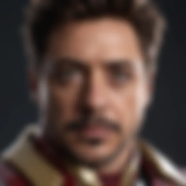 Robert Downey Jr. portrayal of Tony Stark