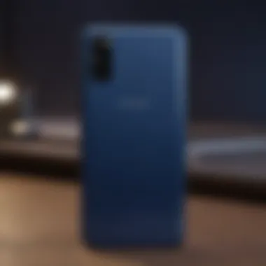 Elegant Samsung Phone in Twilight Blue