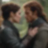 Sassenach and Highlander Embrace