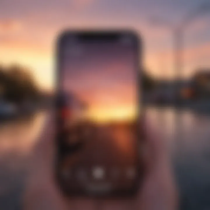 Capturing Time-lapse on iPhone: Scenic Sunset