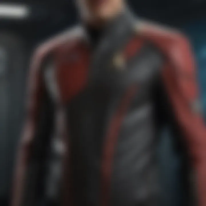 Sleek Starfleet Uniform Jacket