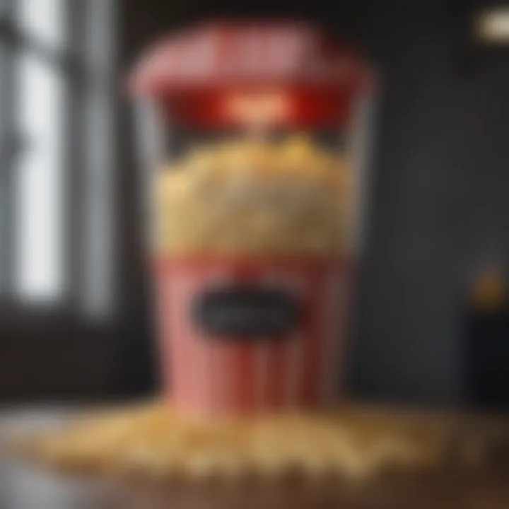 Sophisticated Popcorn Bucket with a Modern Twist