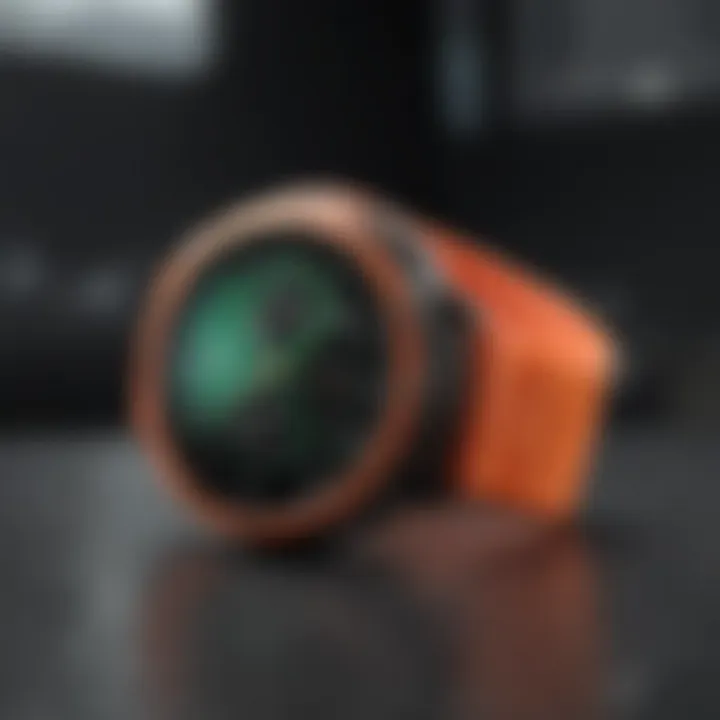 Sporty silicone band