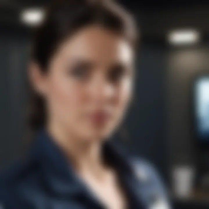 Sleek streaming platform interface showcasing 'Rookie Blue' episodes