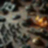 Tactical Battlefield Dynamics Strategic battlefield layout with tactical units