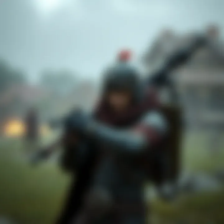 A captivating narrative scene from a tactical RPG