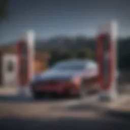 Innovative Tesla Supercharger Design