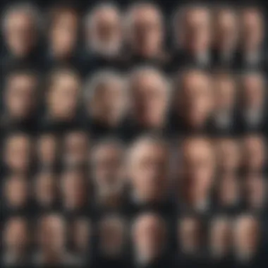 Legendary Composers A collage of legendary composers who have shaped the landscape of cinematic music