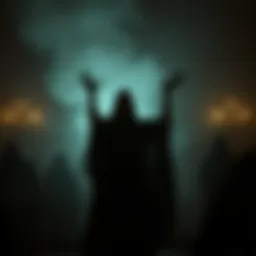 A visual representation of the supernatural elements in Macbeth as interpreted by the Coen Brothers.