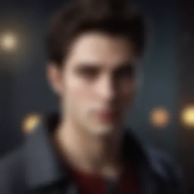 Twilight Saga Characters An artistic portrayal of the Twilight saga's central characters