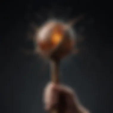 The Powers of the Elder Wand Artistic representation of the Elder Wand's powers in action