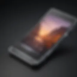 Innovative design of a folding touchscreen phone