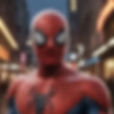 Origin of an Icon An artistic rendition of the first comic featuring Spider-Man