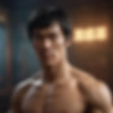 Cinematic representation of Bruce Lee in film