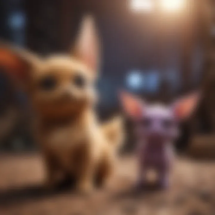 Comparison of Eevee and Espeon