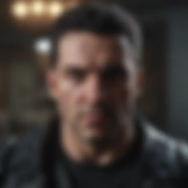 An intense action sequence showcasing vengeance