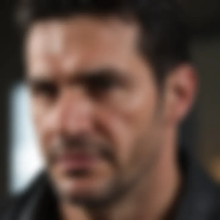 Frank Castle in a moment of reflection