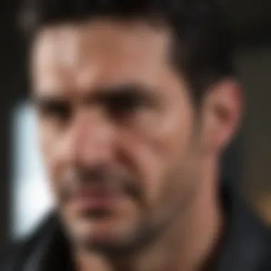 Frank Castle's Inner Struggle Frank Castle in a moment of reflection