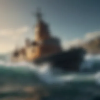 Clash of Worlds: Submariner vs Surface Dwellers Submariner in battle with surface dwellers