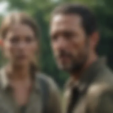 Captivating Moments in The Walking Dead A powerful moment from a critical episode, capturing the essence of the series.
