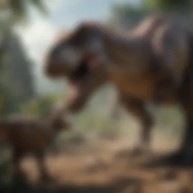 King of the Dinosaurs: Tyrannosaurus Rex Thrilling encounter with a Tyrannosaurus Rex
